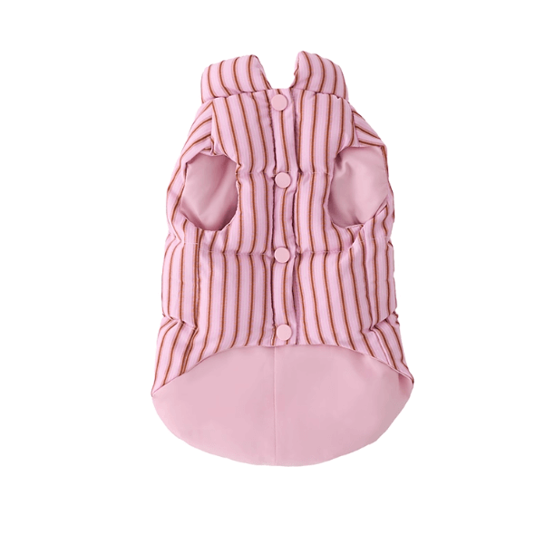 Winter Warm Pet Jacket – Furry Button-Up Dog/Cat Vest