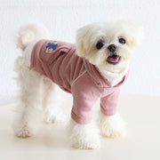 Cotton Turtleneck Hoodie for Small Medium Dogs Pet Clothing