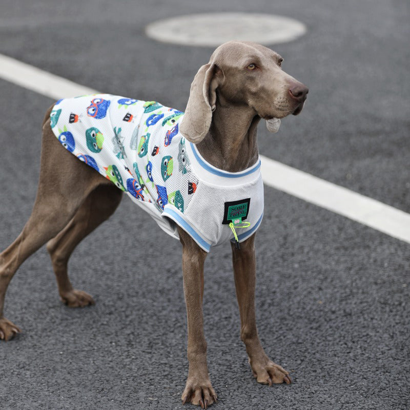 Sport Mesh Tank Top T Shirt Big Dog Clothes - PIKAPIKA