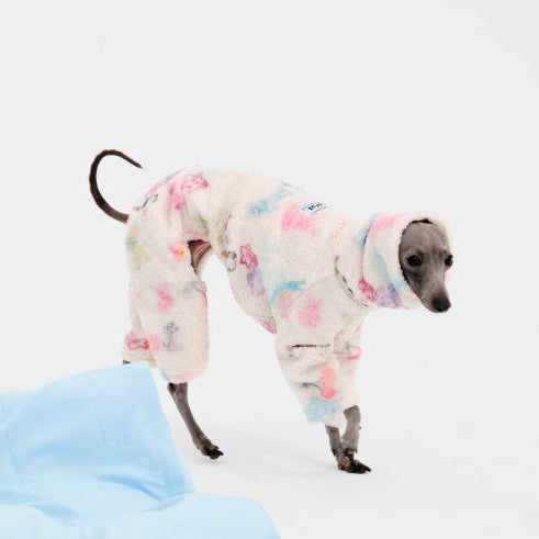 Fleece Four-Leg Outfit Italian Greyhound Whippet Winter Dog Clothes