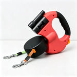 360° Swivel Dual Retractable Leash