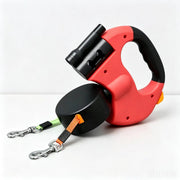360° Swivel Dual Retractable Leash