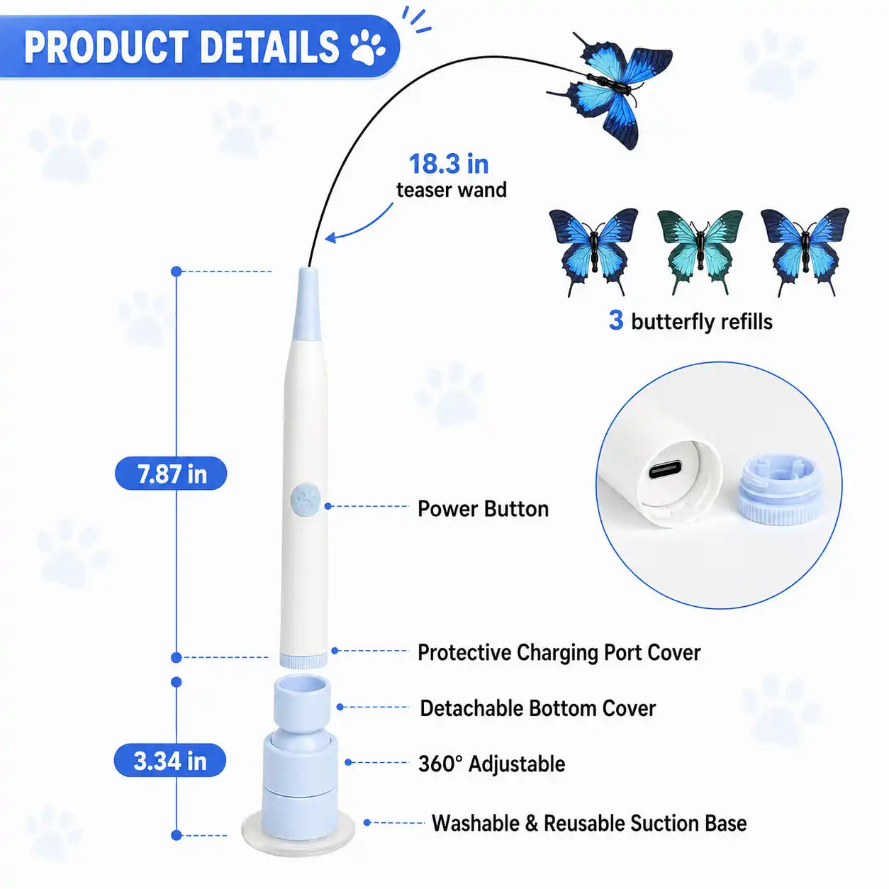 Flutter Chase™ Interactive Cat Toy