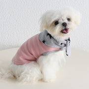 Cotton Star Scarf Two-Piece Outfit for Small Medium Dogs Pet Clothing