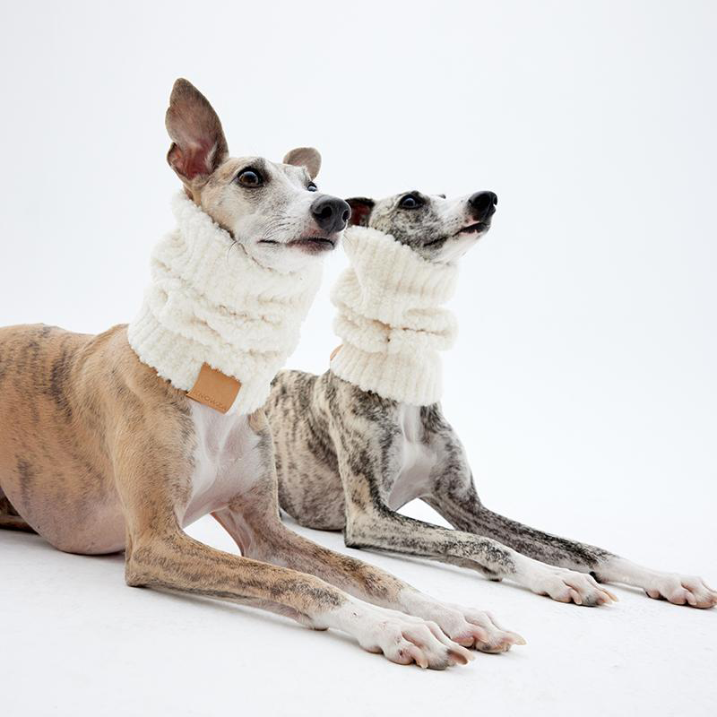 Plush Thermal Whippet Italian Greyhound Dog Scarf