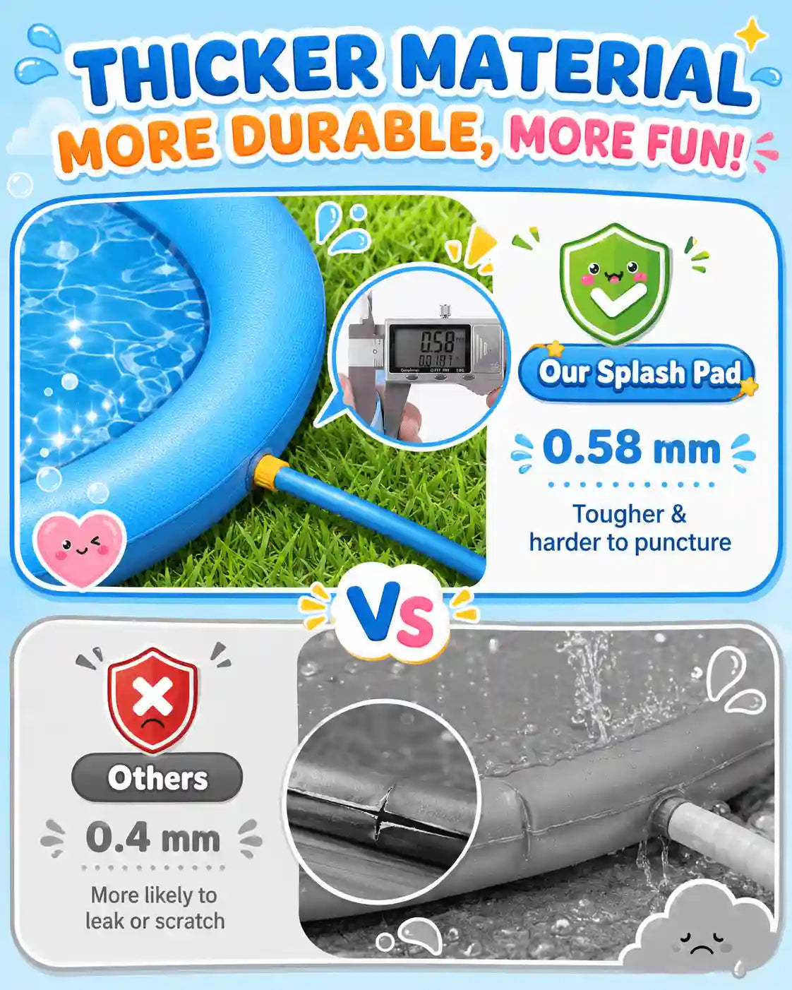 tahupet™ AquaSplash Dog Splash Pad