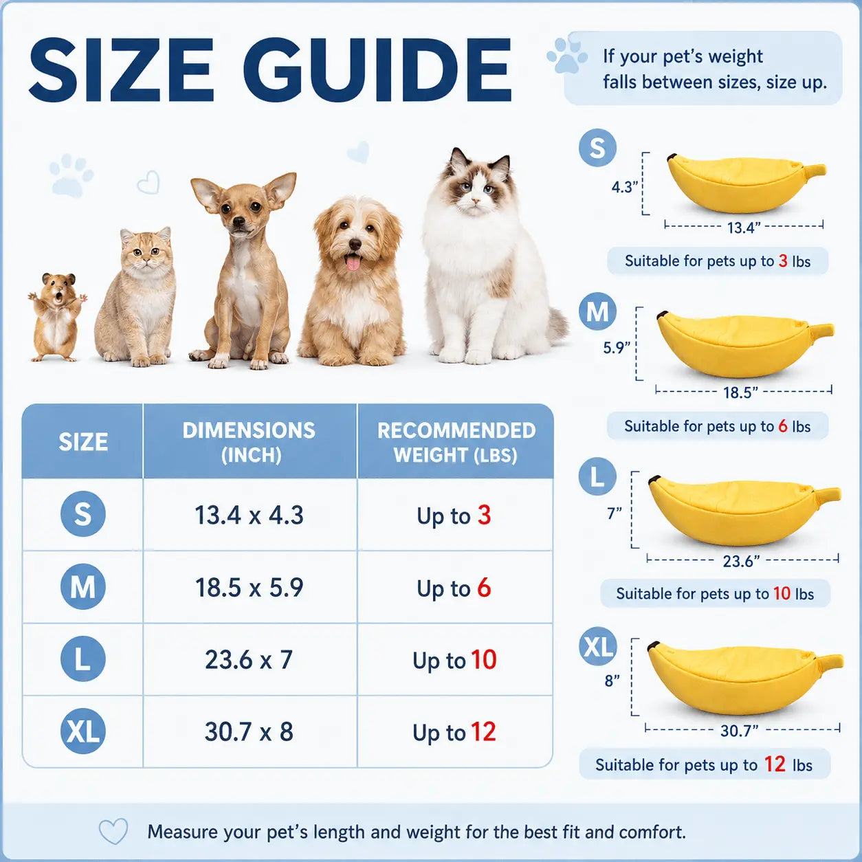 Cloud-Soft Banana Cat Cave – Anxiety-Relieving Semi-Enclosed Nest Bed