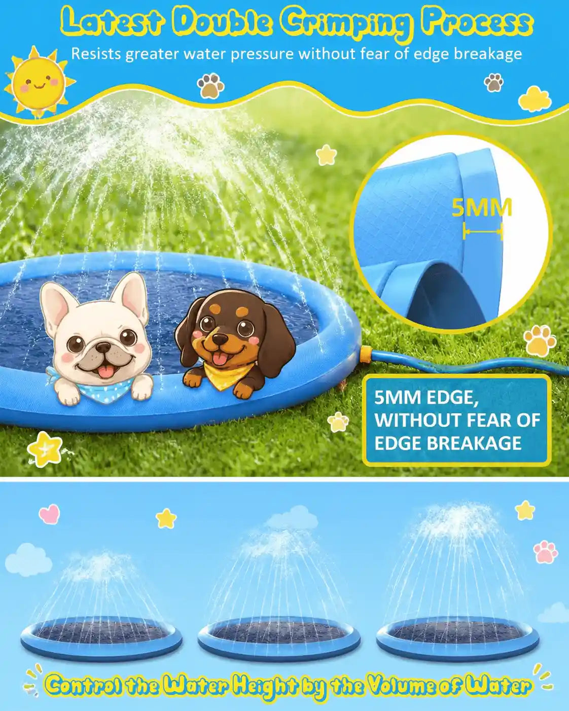 tahupet™ AquaSplash Dog Splash Pad