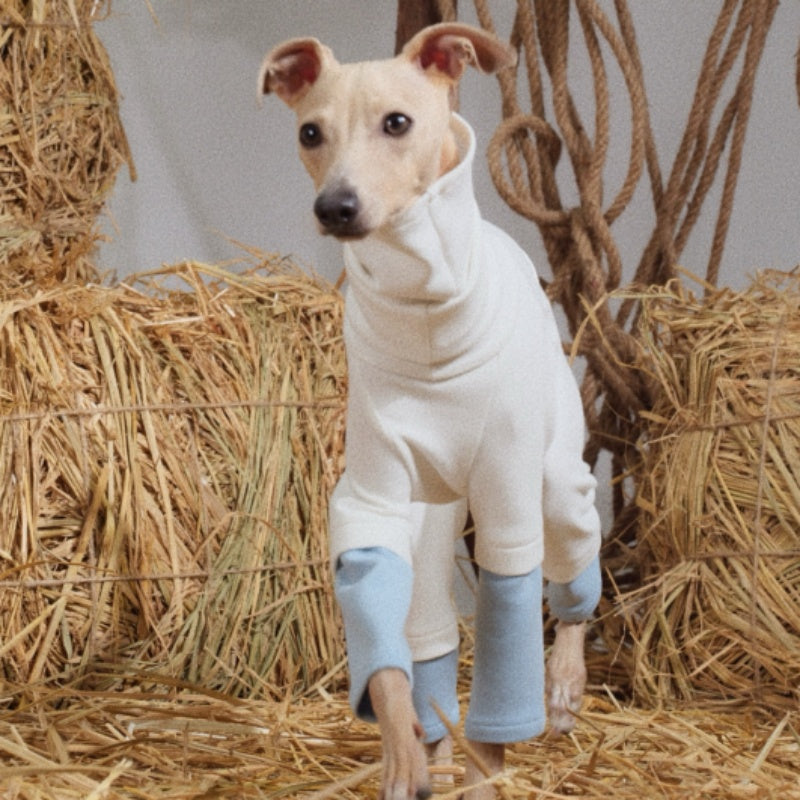 Elastic Tencel Soft Warm Onesies Italian Greyhound Autumn Winter