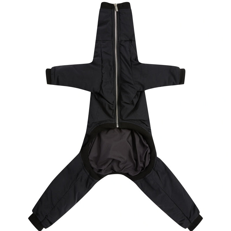 Handmade Winter Warm White Duck Down Four-Leg Dog Coat for Italian greyhound Whippet Dog Clothes