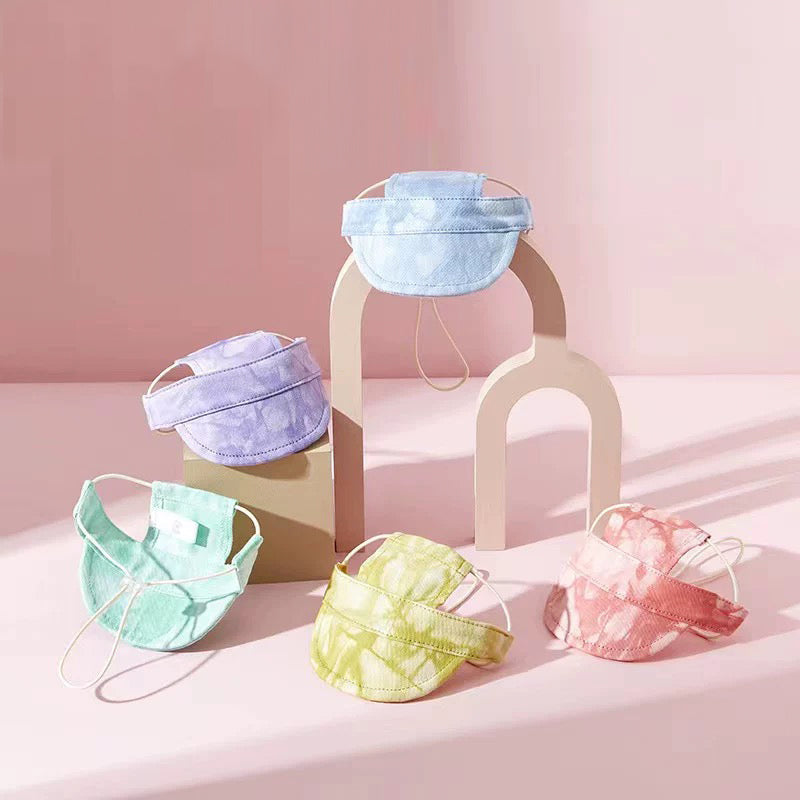 Tie Dye Breathable Cotton Outdoor Sunscreen Bucket Hat - PIKAPIKA