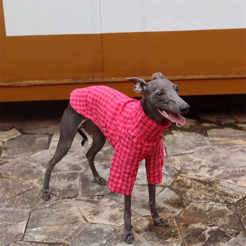 Breathable Cotton Linen Shirts Italian Greyhound Whippet Clothes - PIKAPIKA