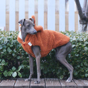 Fleece-Lined Winter Whippet Italian Greyhound Dog Vest