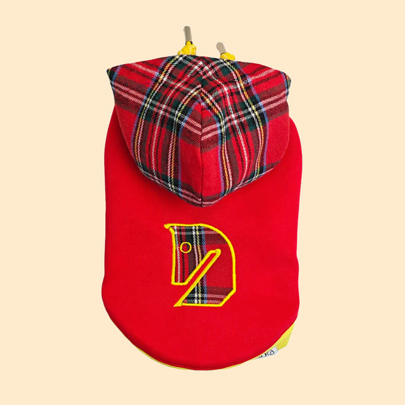 Limited Edition Embroidered Dog Hoodie