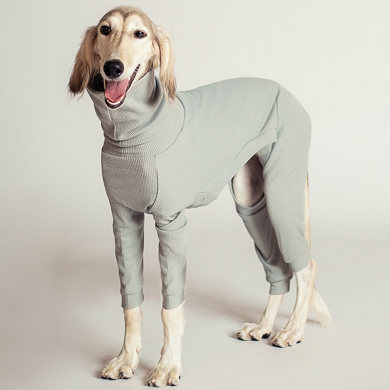 Cotton Warm Turtleneck Four-Leg Undershirt for Greyhound Whippet