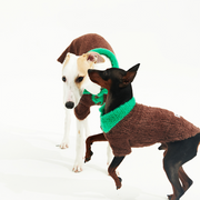 Dog Shirts Fleece Polo Top Imitation mink fur Italian Greyhound Whippet Clothes - PIKAPIKA