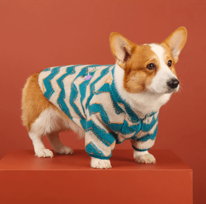 Winter Pet Coat – Fluffy Fleece Lined Dog Jacket