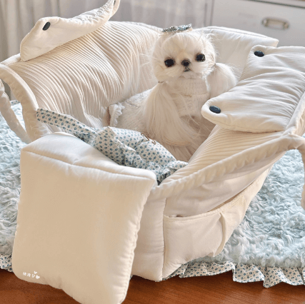 Pet Winter Tote Bag - Cozy Dumpling Style Dog Cat Carrier