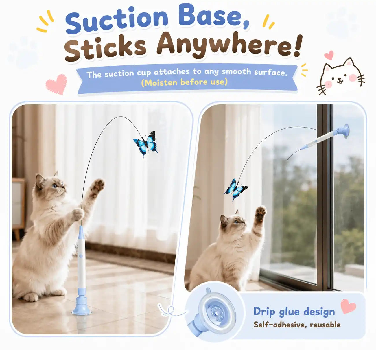 Flutter Chase™ Interactive Cat Toy