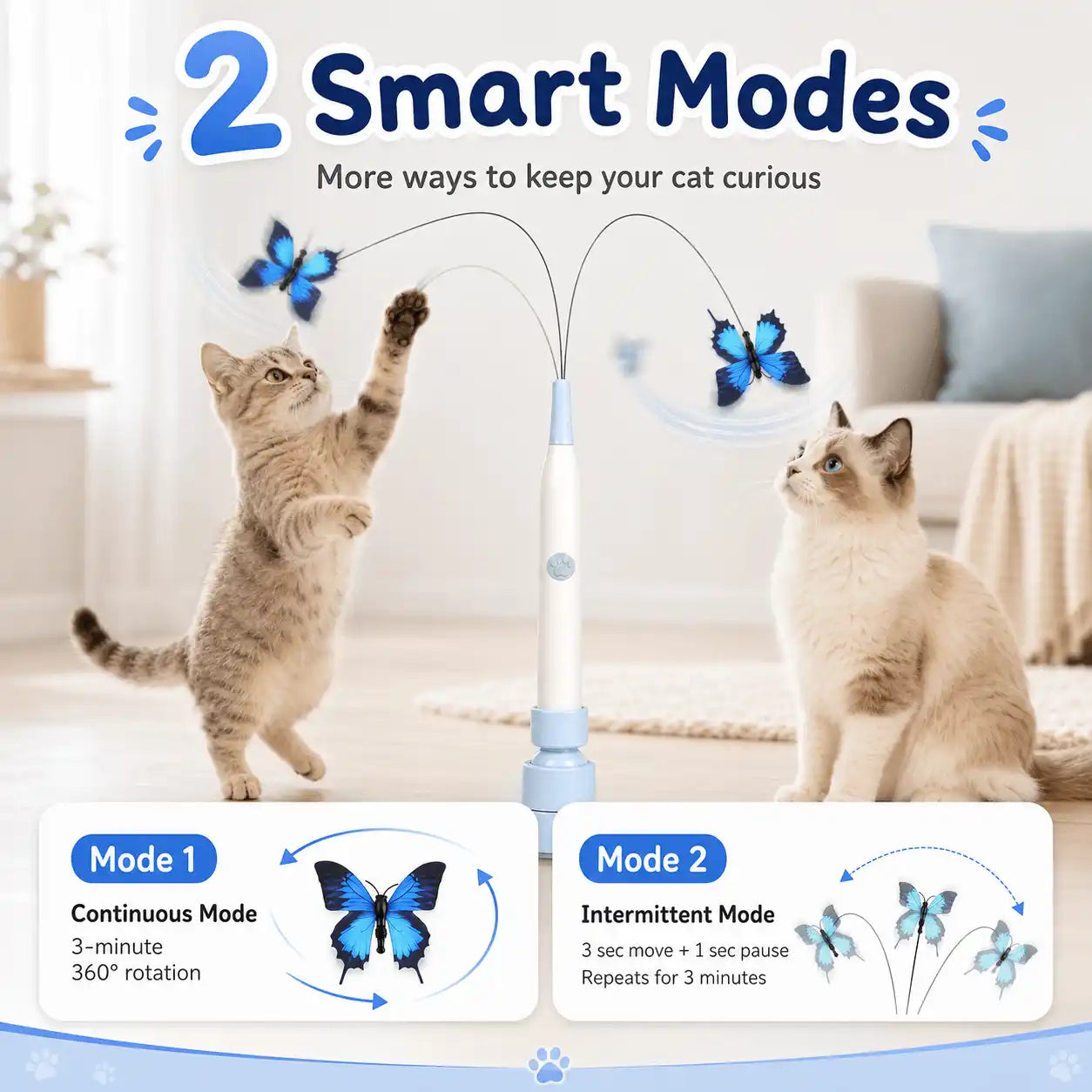 Flutter Chase™ Interactive Cat Toy
