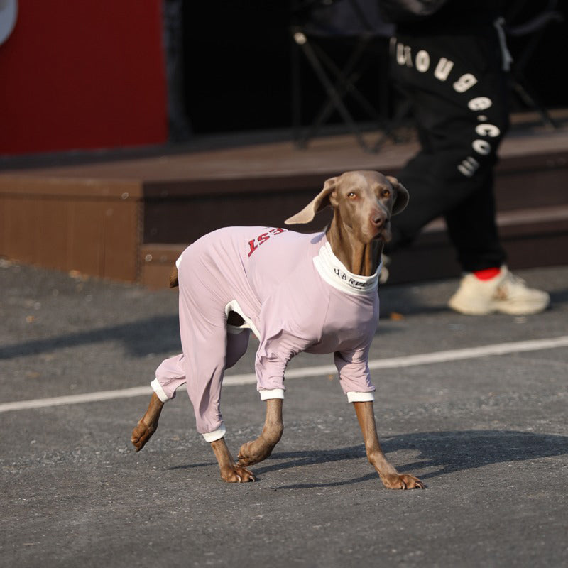 UPF50+ Soft Cotton Breathable Onesie Big Dog Clothes - PIKAPIKA