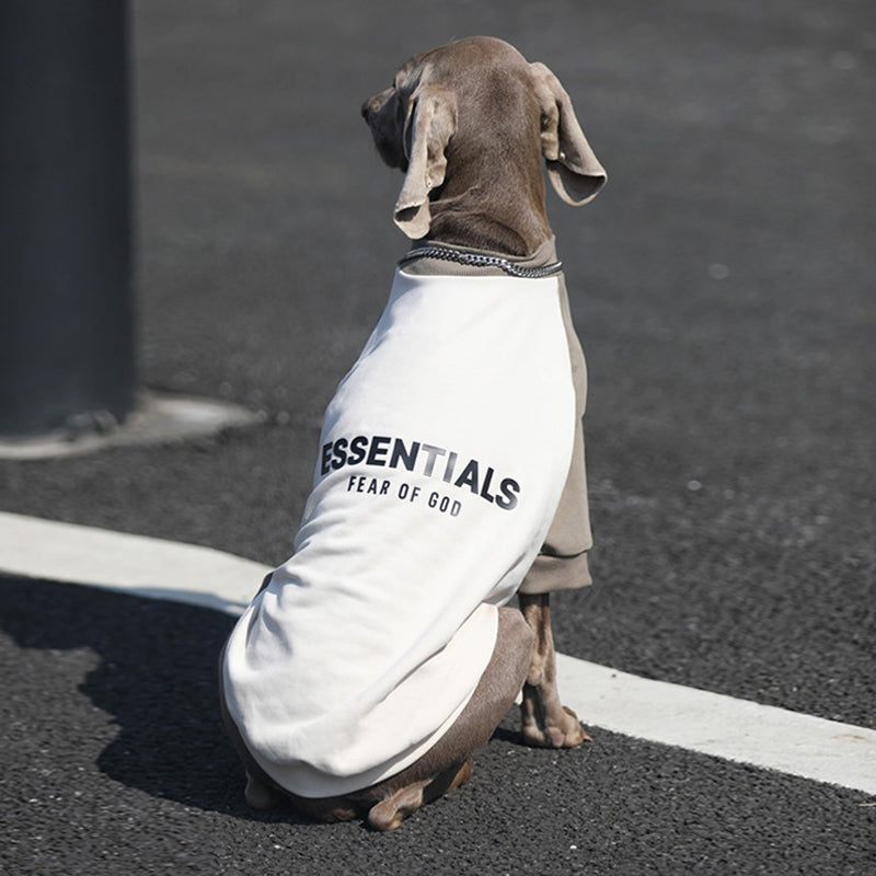 Soft Cotton Breathable Sweatshirt Hoodie Big Dog Clothes - PIKAPIKA