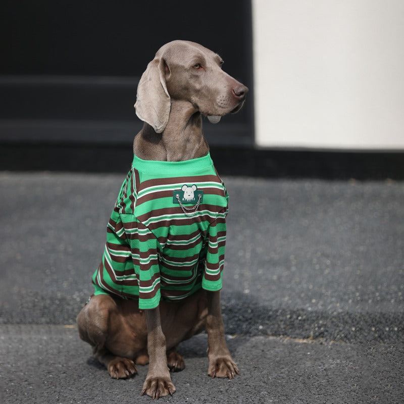 Soft Cotton Breathable T-Shirt Big Dog Clothes - PIKAPIKA