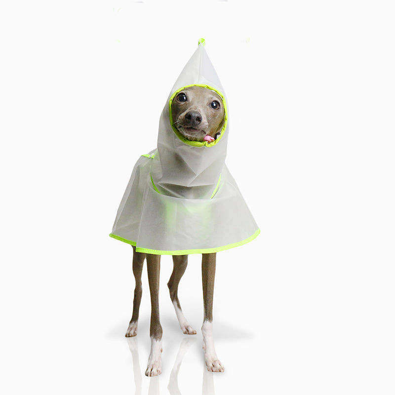 Waterproof Outdoor Raincoat Jacket Italian Greyhound Whippet Dog Clothes - PIKAPIKA