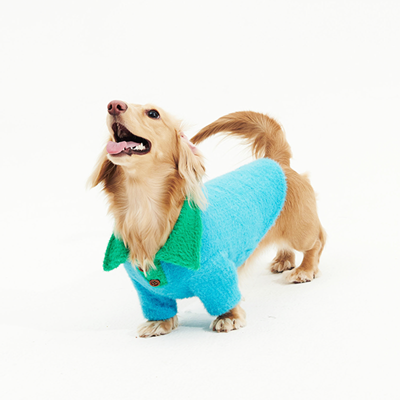 Dog Shirts Fleece Polo Top Imitation mink fur Italian Greyhound Whippet Clothes - PIKAPIKA