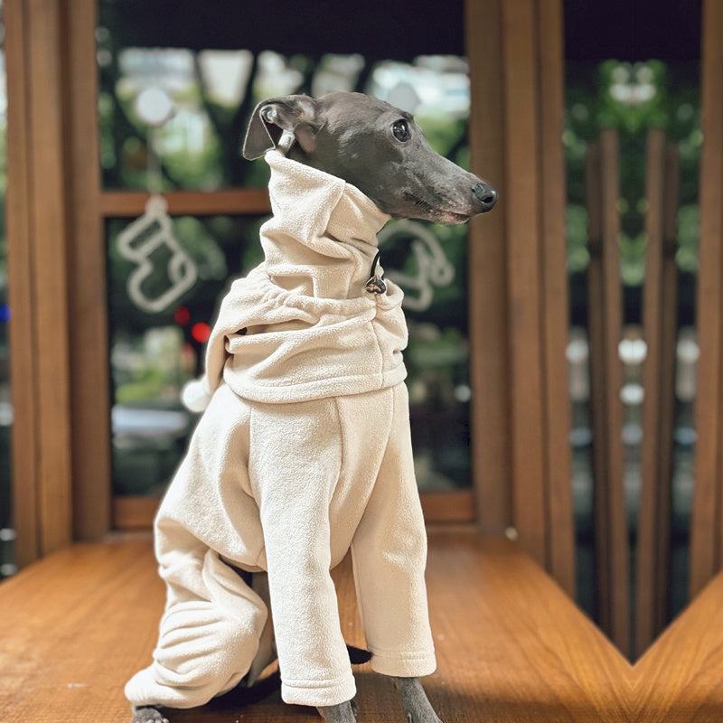 Thermal Turtleneck Jumpsuit Italian Greyhound Whippet Dog Outfit