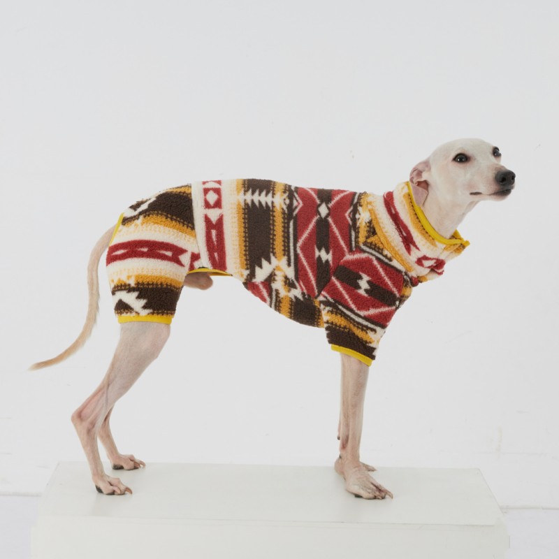 Thermal Four-Leg Onesie Italian Greyhound Whippet Clothes