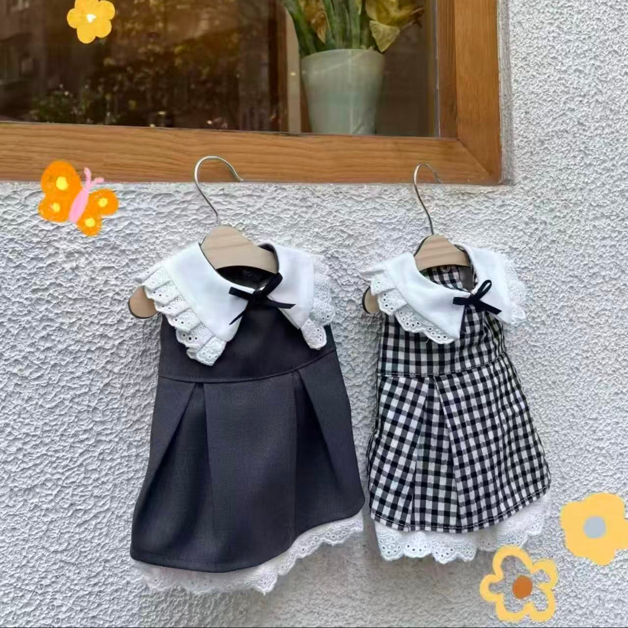 Black Tutu Dress for Dogs - Fluffy Pet Tulle Skirt