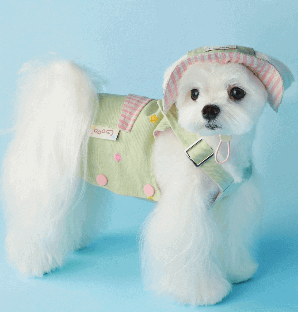 Floral Pet Harness – Adjustable Comfy Pet Sling