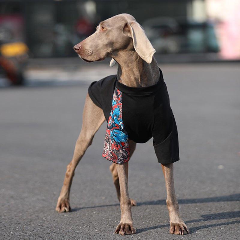 Soft Cotton Breathable T-Shirt Big Dog Clothes - PIKAPIKA