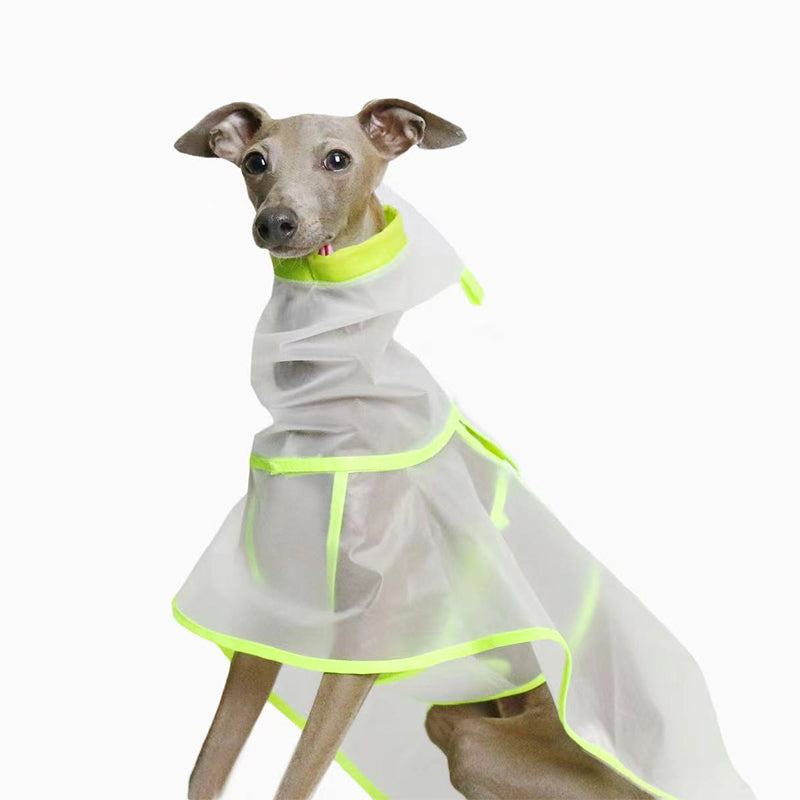 Waterproof Outdoor Raincoat Jacket Italian Greyhound Whippet Dog Clothes - PIKAPIKA