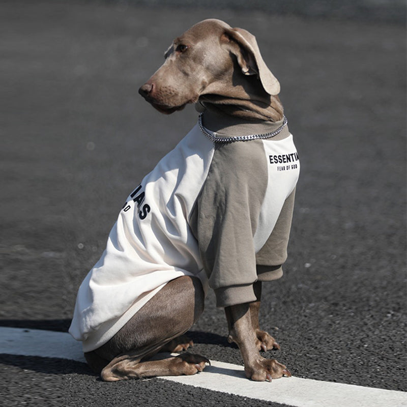 Soft Cotton Breathable Sweatshirt Hoodie Big Dog Clothes - PIKAPIKA