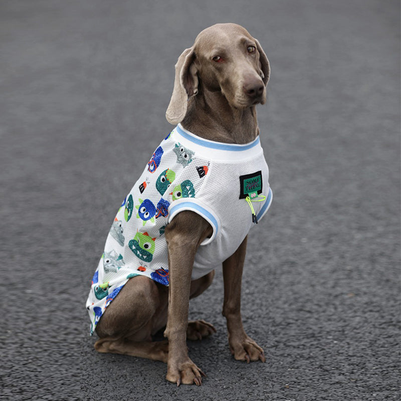 Sport Mesh Tank Top T Shirt Big Dog Clothes - PIKAPIKA