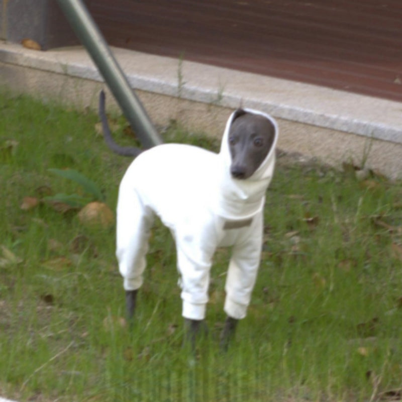 Warm Turtleneck Dog Onesies Fall Winter Pet Outfit  Italian greyhound Whippet Clothes