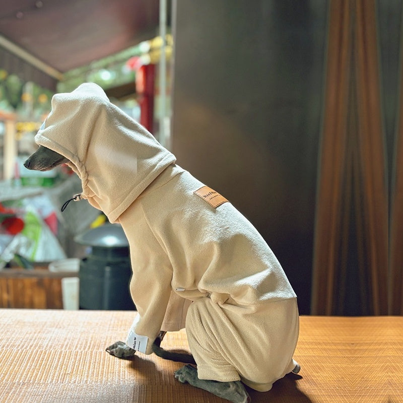 Thermal Turtleneck Jumpsuit Italian Greyhound Whippet Dog Outfit