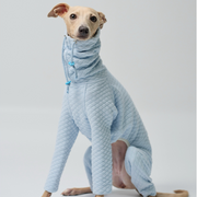 Soft Stretch Diamond Pattern Four-Leg Outfit for Italian Greyhound