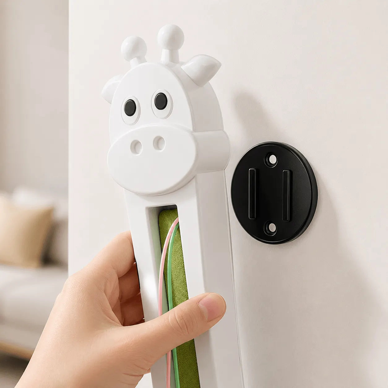 Interactive Electric Cat Teaser – Automatic Wall-Mounted Flicking Rope Toy