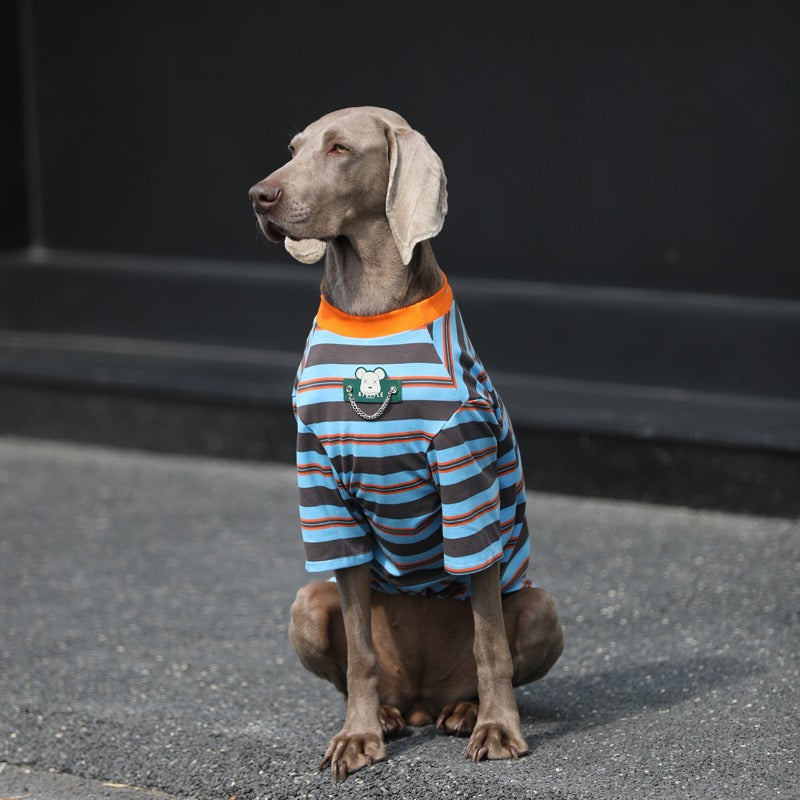 Soft Cotton Breathable T-Shirt Big Dog Clothes - PIKAPIKA