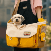 Heavy Duty Dog Carrier Backpack, Large Pet Travel Bag with Ventilation