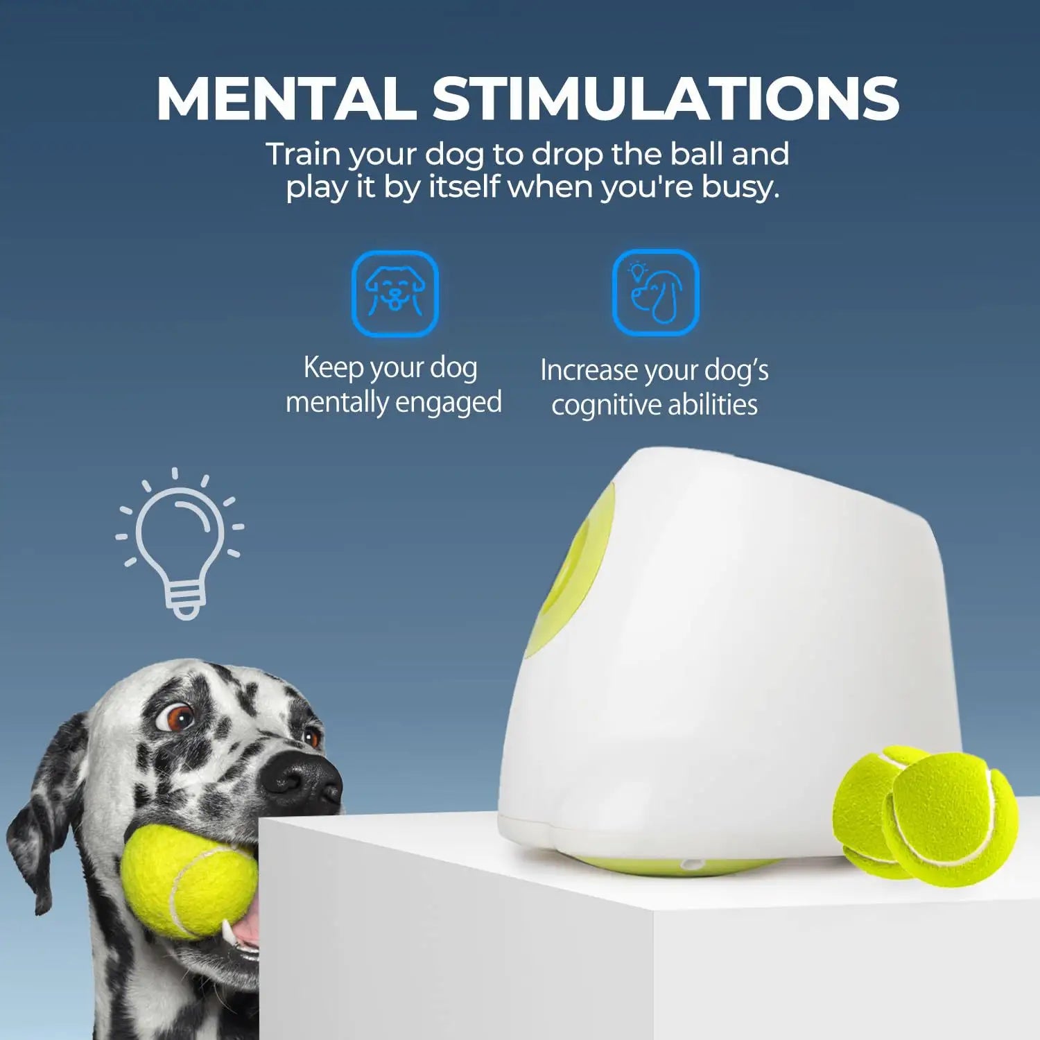 Rechargeable Automatic Dog Ball Launcher