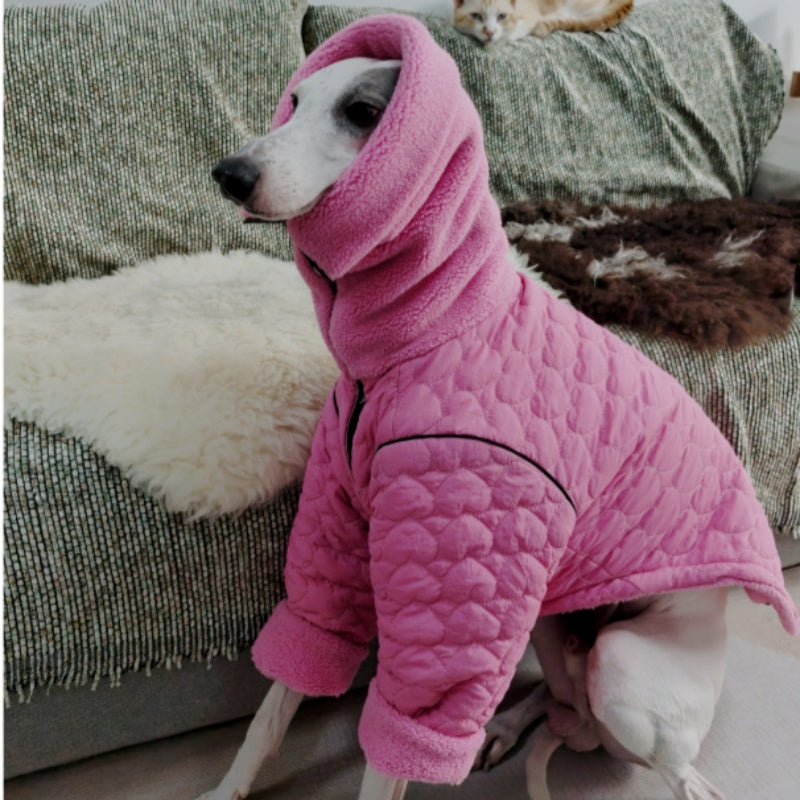 Ultra Thick Lamb Fleece Double-Sided Cotton Coat for Italian Greyhound Whippet