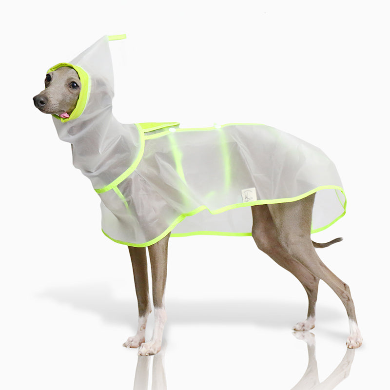 Waterproof Outdoor Raincoat Jacket Italian Greyhound Whippet Dog Clothes - PIKAPIKA