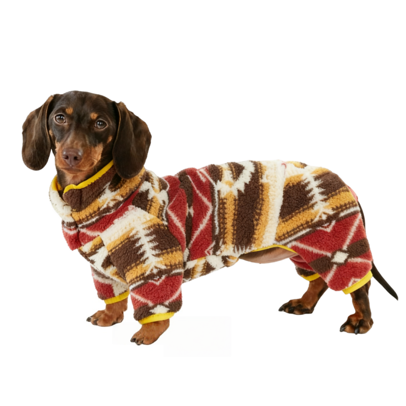 Winter Warm Thick Four-Leg Outfit Dachshund Dog Clothes