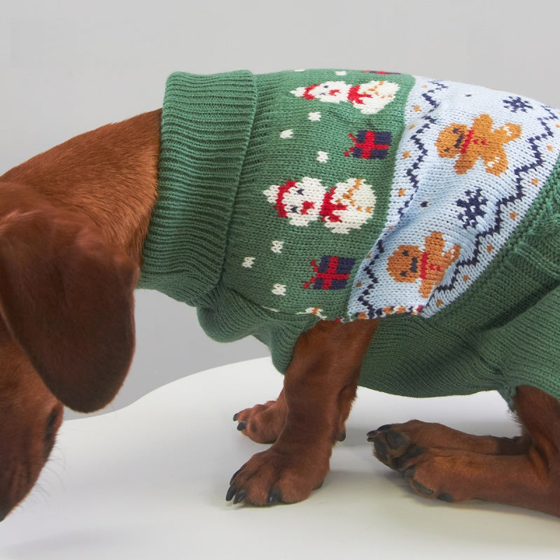 Weenie Dog Clothes Christmas Sweater Dog Clothes Dachshund