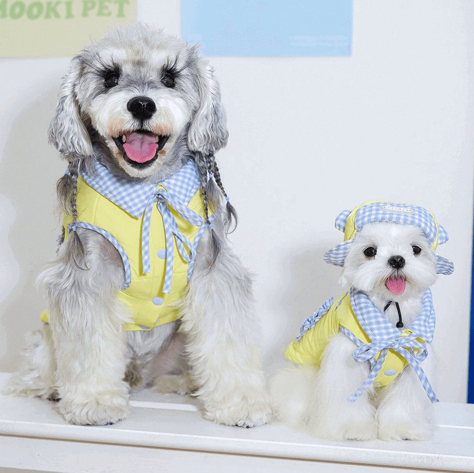 Dog Vest Reversible Fleece Winter Two Sided Pink Size XXS-XXL