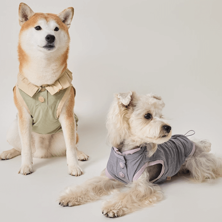 Lace Collar Pet Vest - Comfy Cat & Dog Tank Top